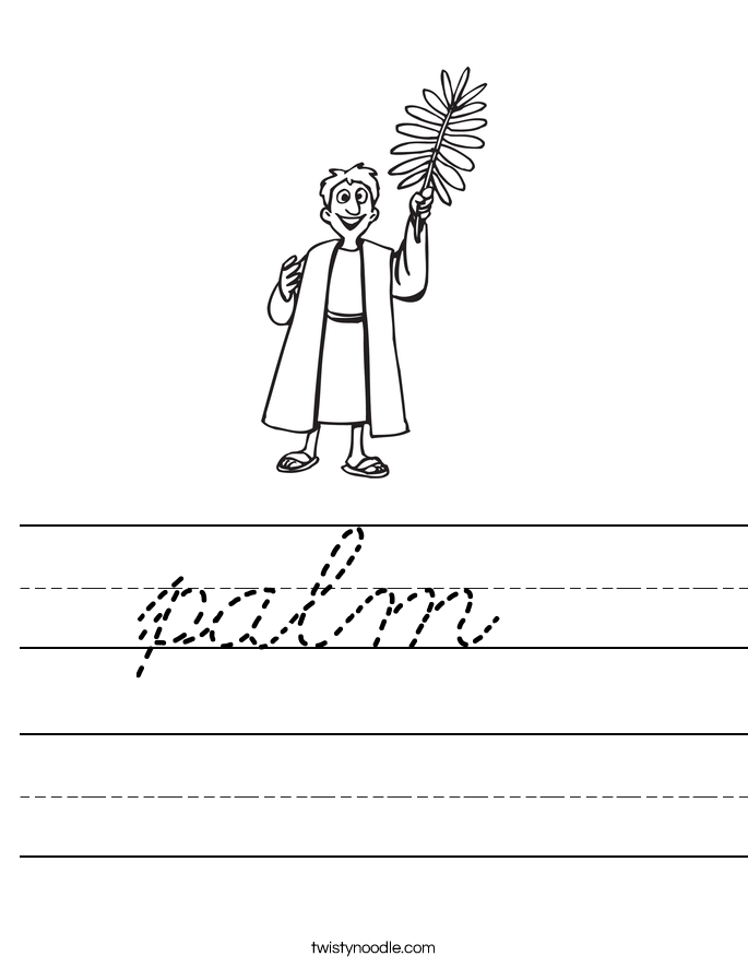 palm Worksheet