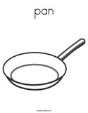 pan Coloring Page