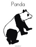 PandaColoring Page