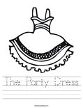 The Party Dress Worksheet