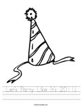 Let's Party Like It's 2011! Worksheet