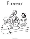 Passover Coloring Page