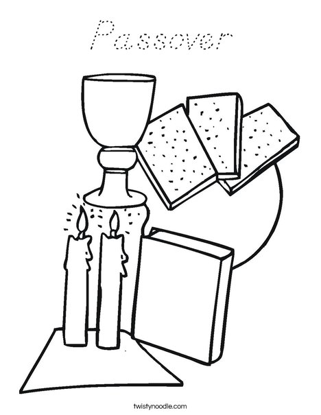 Passover1 Coloring Page