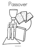 Passover Coloring Page