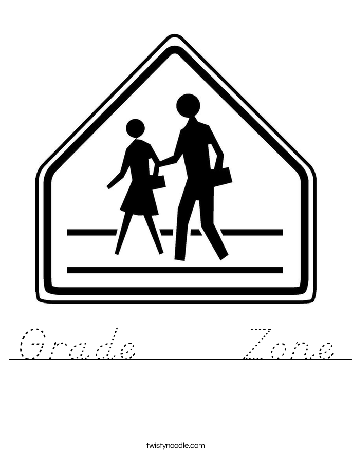 Grade      Zone Worksheet