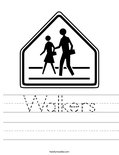 Walkers Worksheet