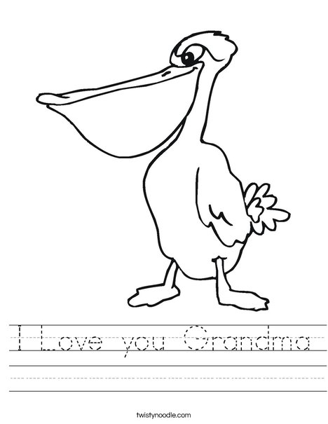Pelican Worksheet