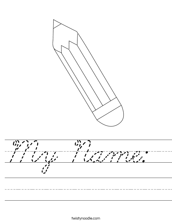 My Name:  Worksheet