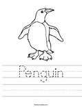 Penguin Worksheet