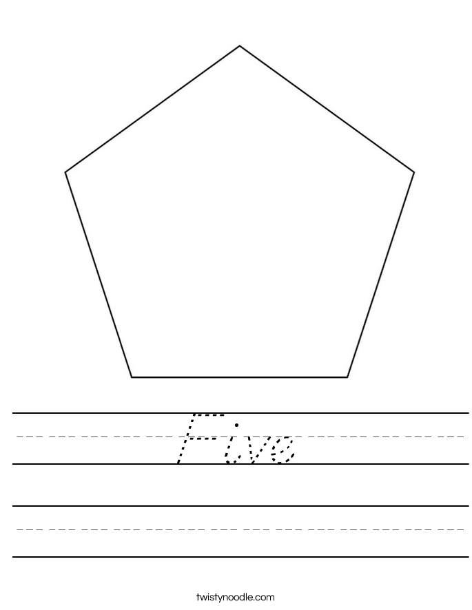 Five Worksheet