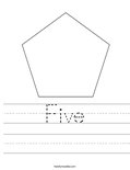 Five Worksheet