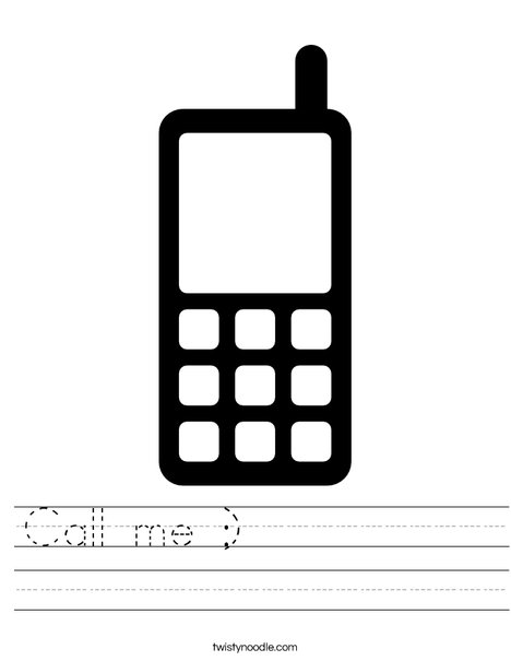 phone Worksheet