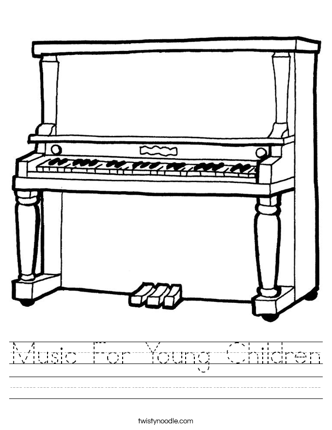 Music For Young Children Worksheet