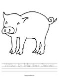 Wilbur by Matthew Bennett Worksheet