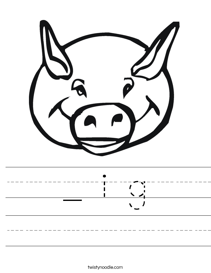 i g worksheet twisty noodle