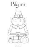 PilgrimColoring Page