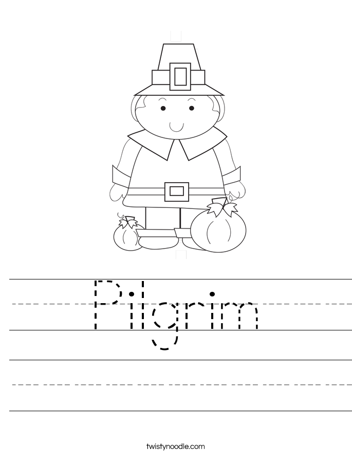 Pilgrim Worksheet