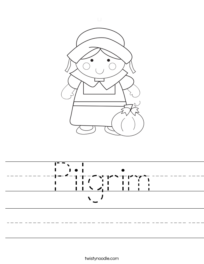 Pilgrim Worksheet