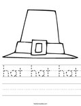 hat hat hat Worksheet