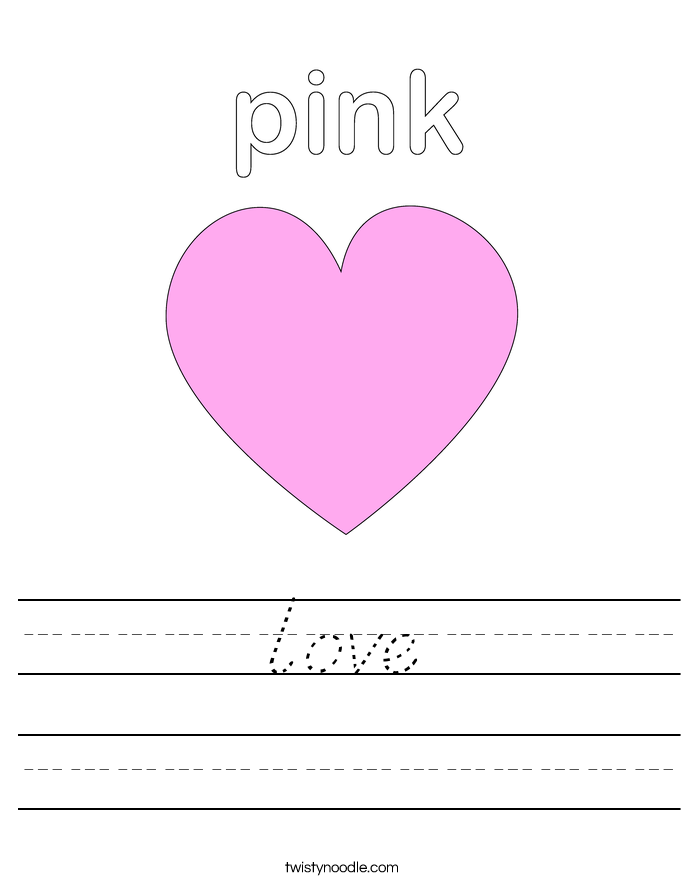 love Worksheet