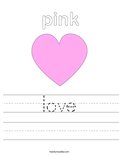 love Worksheet