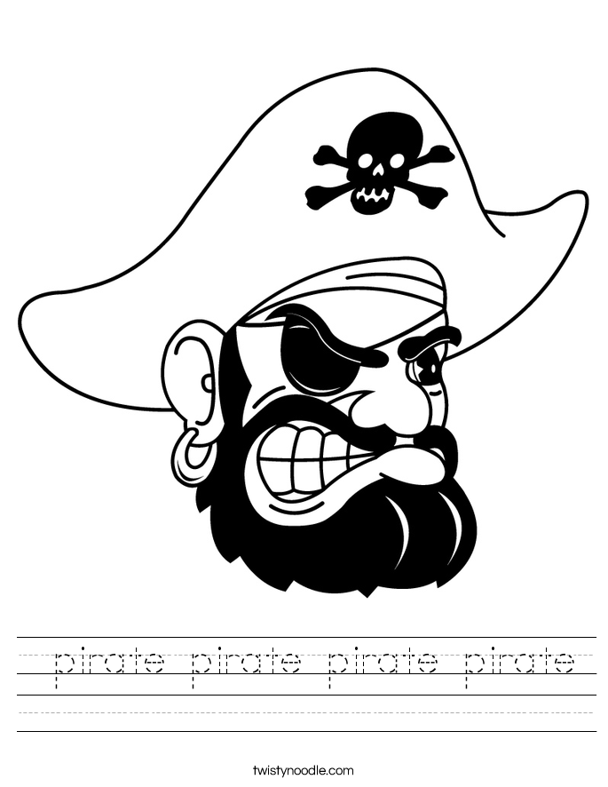  pirate pirate pirate pirate Worksheet