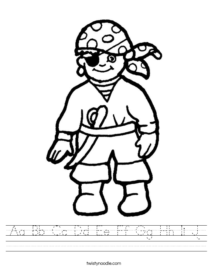 Aa Bb Cc Dd Ee Ff Gg Hh Ii Jj Worksheet