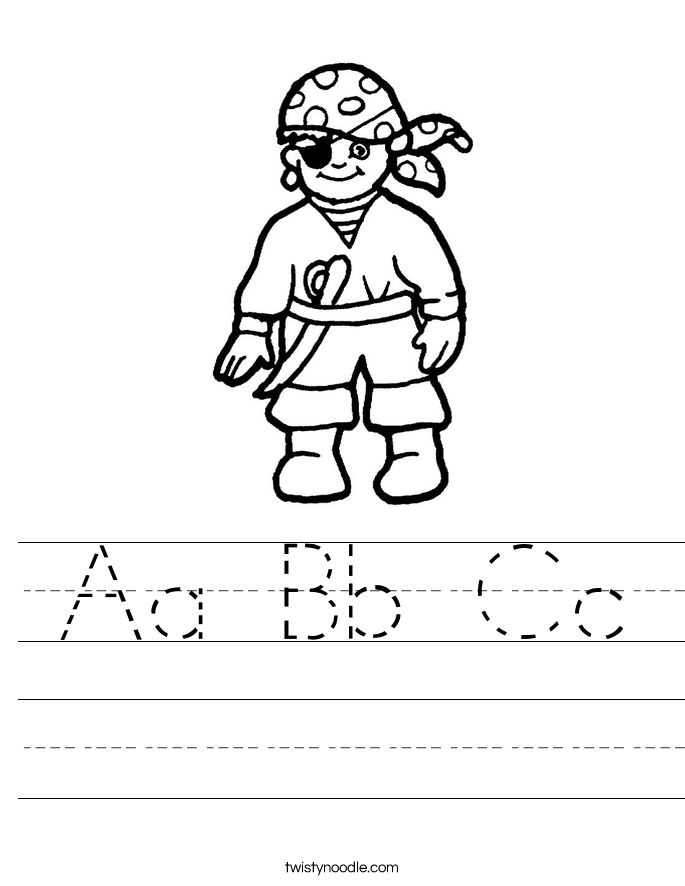 Aa Bb Cc Worksheet