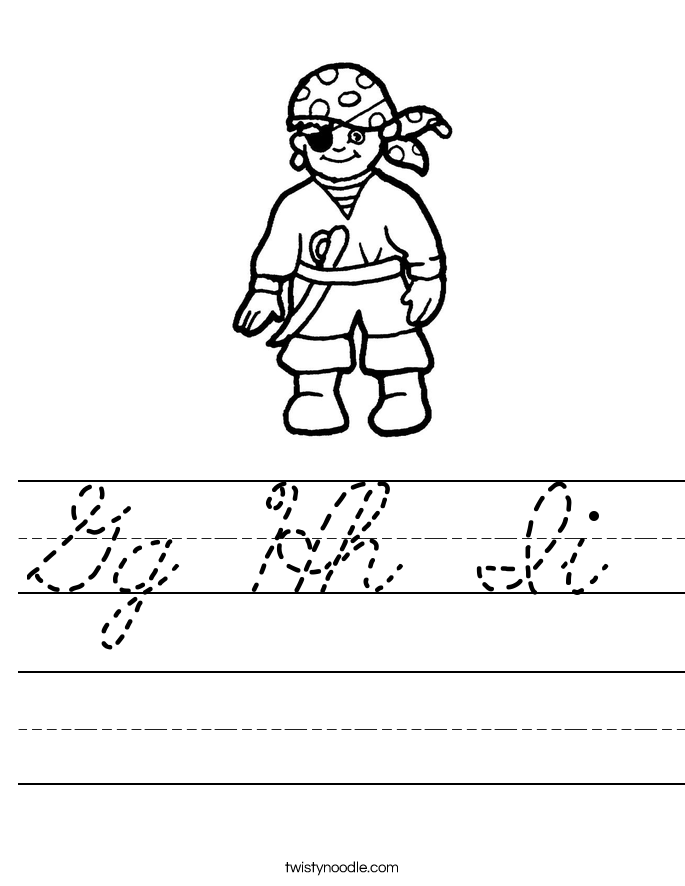 Gg Hh Ii Worksheet