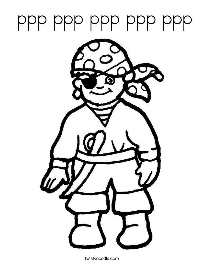  ppp ppp ppp ppp ppp Coloring Page