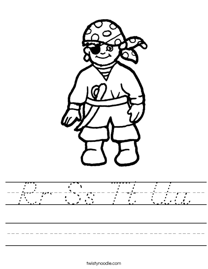 Rr Ss Tt Uu Worksheet