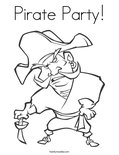 Pirate Party!Coloring Page
