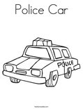 Police CarColoring Page