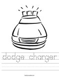 dodge charger Worksheet
