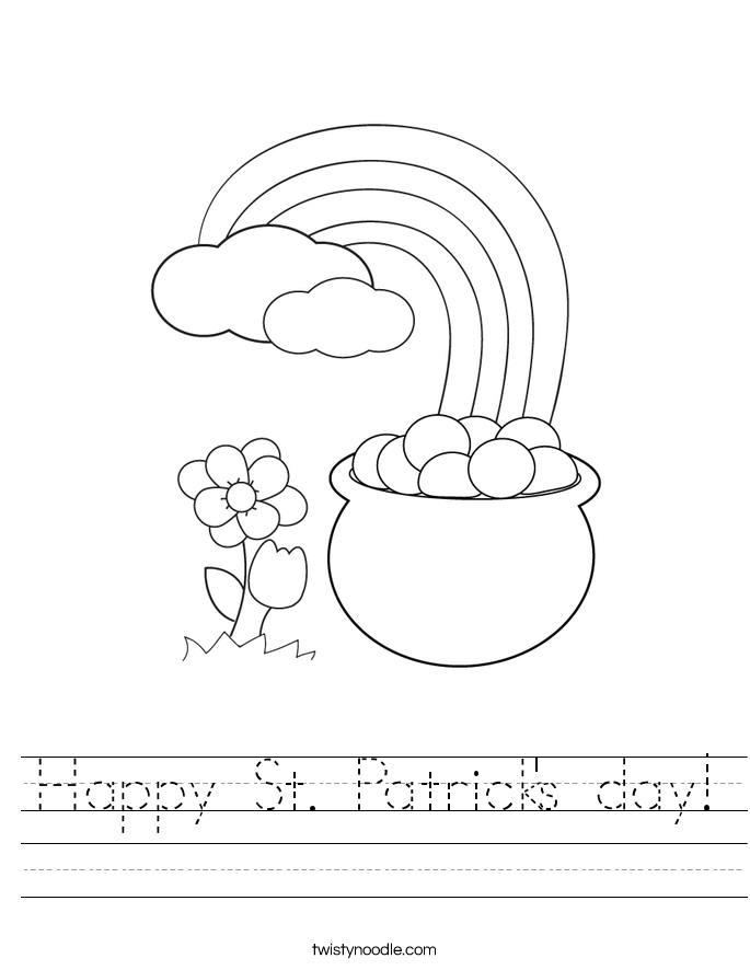 Happy St. Patrick's day! Worksheet