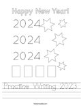 Practice Writing 2023 Worksheet