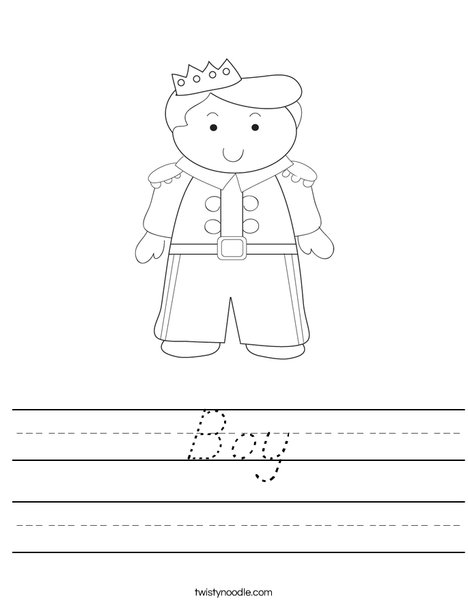 Prince Worksheet