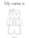 My name is Coloring Page