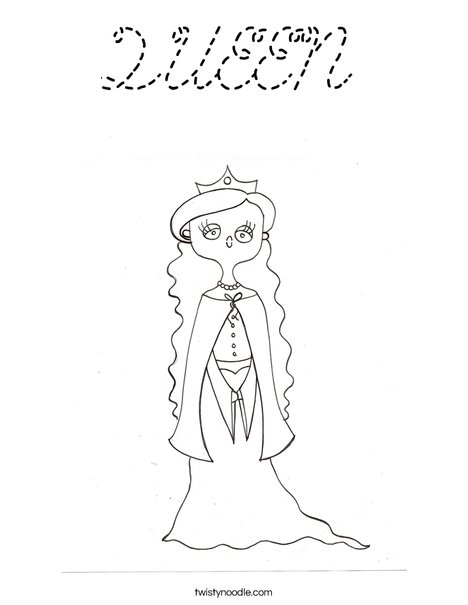 Rapunzel Coloring Page