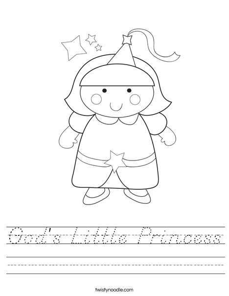 Princess Worksheet