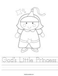 God's Little Princess Worksheet