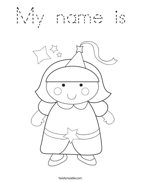 Princess Coloring Page