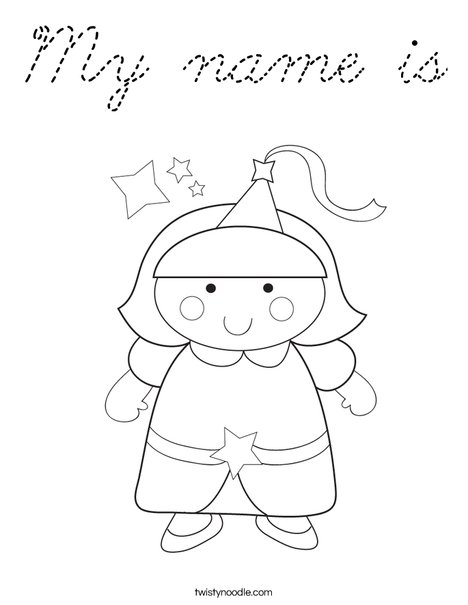 Princess Coloring Page