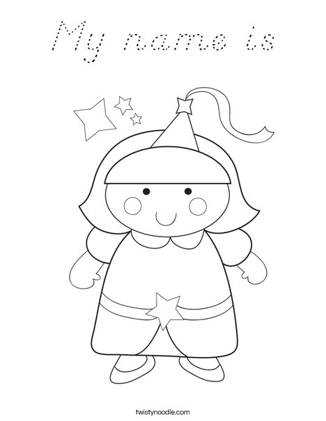 Princess Coloring Page