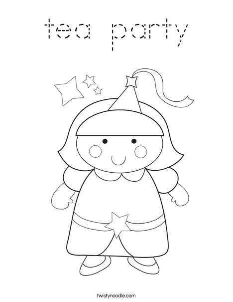 Princess Coloring Page