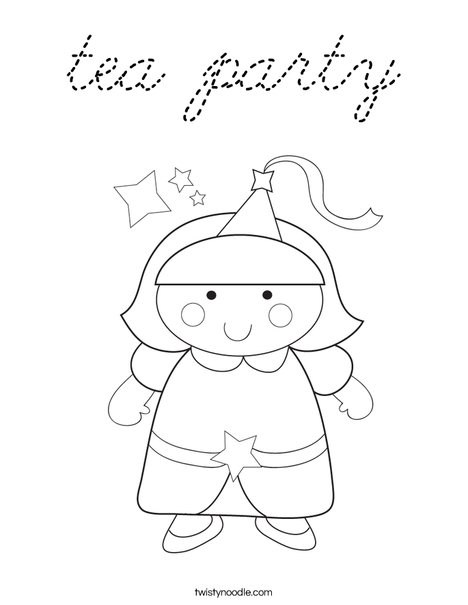 Princess Coloring Page
