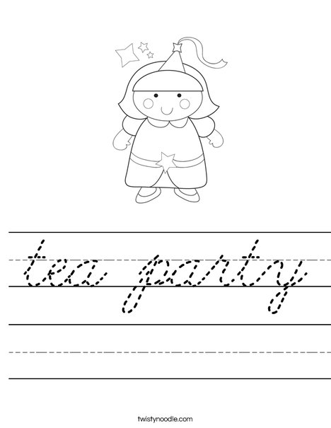 Princess Worksheet