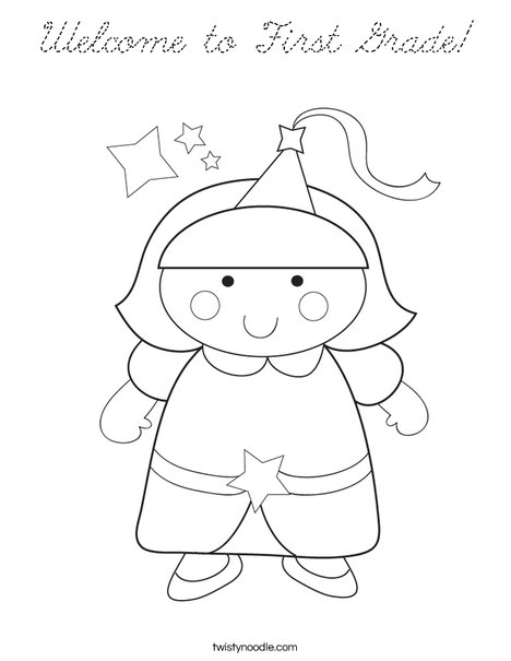 Princess Coloring Page