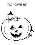 halloween Coloring Page