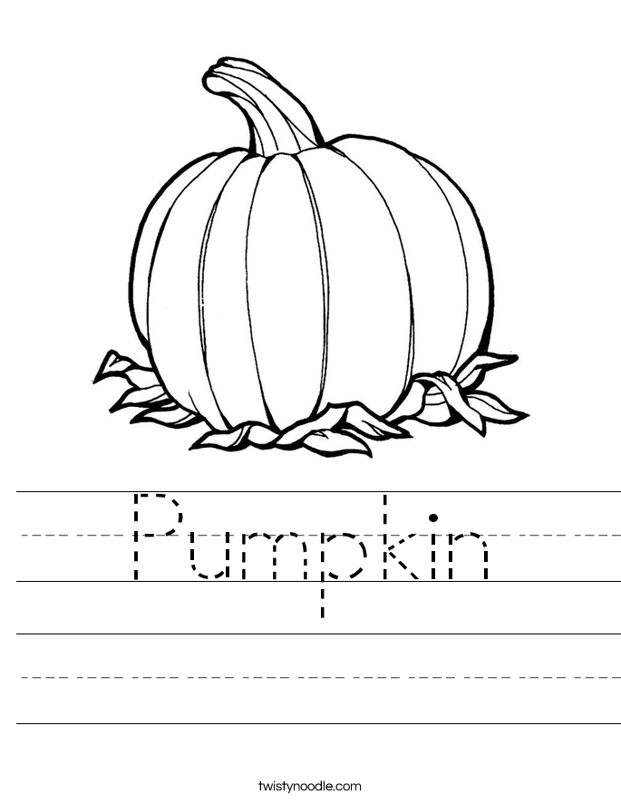 Pumpkin Worksheet Twisty Noodle Pumpkin Worksheet Twisty Noodle